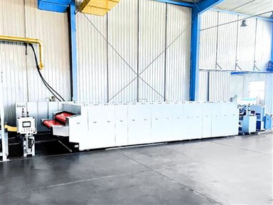 Dvostruka trakasta presa za proizvodnju CFRT-a