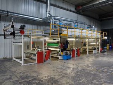 Umjetna koža / tkanina Brončana mašina